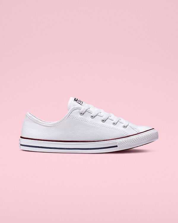 Converse Chuck Taylor All Star Dainty Női Rövidszárú Piros/Fehér/Kék | JDUWCYB-HU